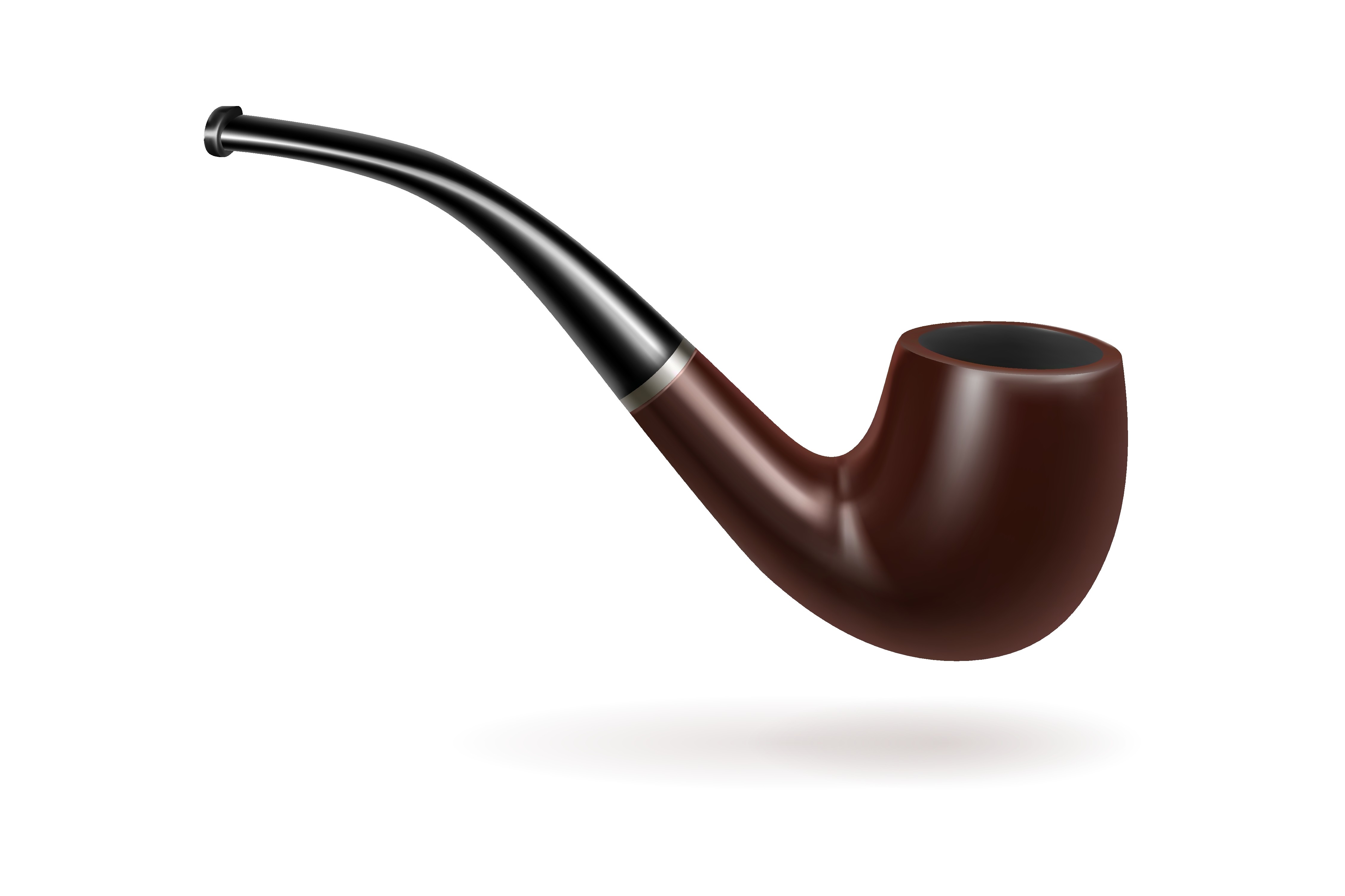 Old-fashioned Smoking Pipe. Addiction, B Graphic by pch.vector · Creative  Fabrica
