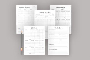Printable Planner Bundle Pack Vol.44 Graphic by Design Zone · Creative ...