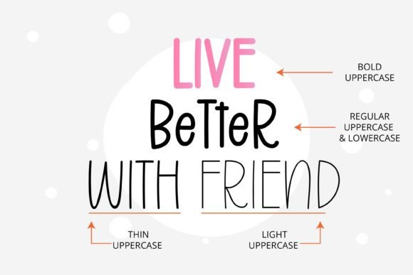 School Mate Font PNG with transparent background - Preview 2