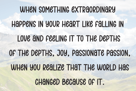 Seadiving Font PNG with transparent background - Preview 5