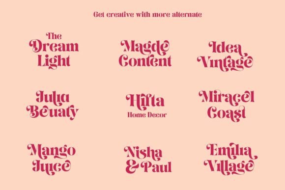 August Bright Font - Preview 4