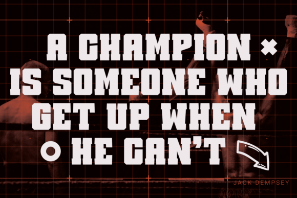 Black Engine Font - Preview 5