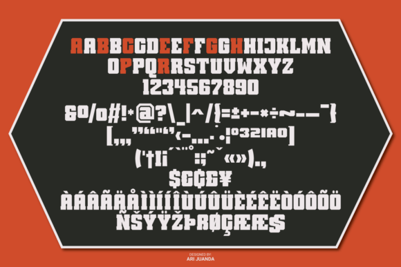 Black Engine Font - Preview 6