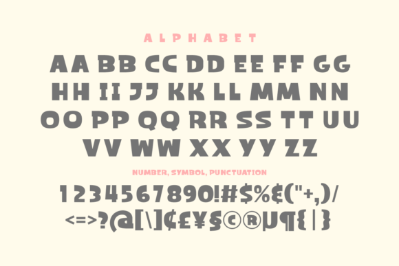Bolder Look Font - Preview 4