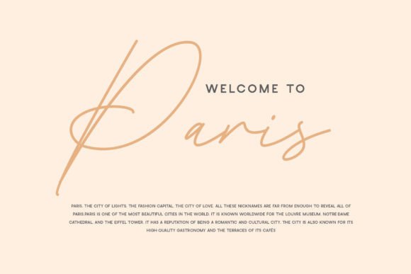 British Virgin Font - Preview 1