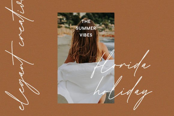 British Virgin Font - Preview 3