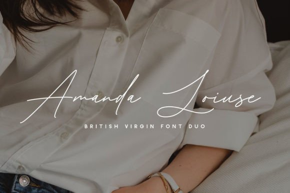 British Virgin Font - Preview 4