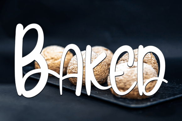 Burger Font PNG with transparent background - Preview 1
