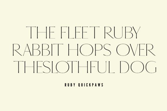 Flowa Font - Preview 3