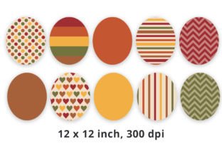 Fall Digital Papers Graphic by Lemon Paper Lab · Creative Fabrica