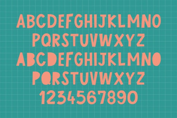 Gukgook Popsy Font PNG with transparent background - Preview 3
