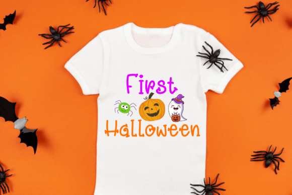 Halloween Pumkins Font PNG with transparent background - Preview 3