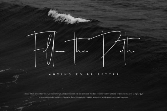Jupiter Photograph Font PNG with transparent background - Preview 3