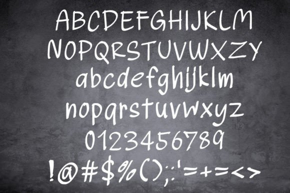 Kris Font PNG with transparent background - Preview 2