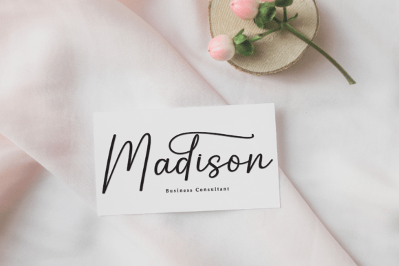 Linking Font font preview - 4