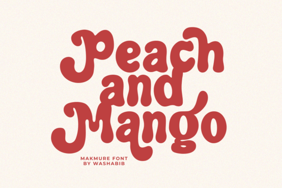 Makmure Font PNG with transparent background - Preview 5