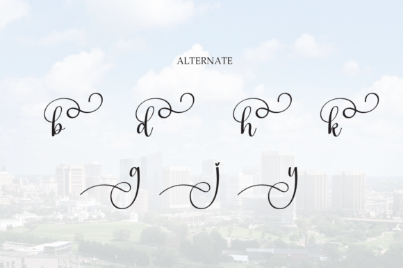 Medway Font PNG with transparent background - Preview 6