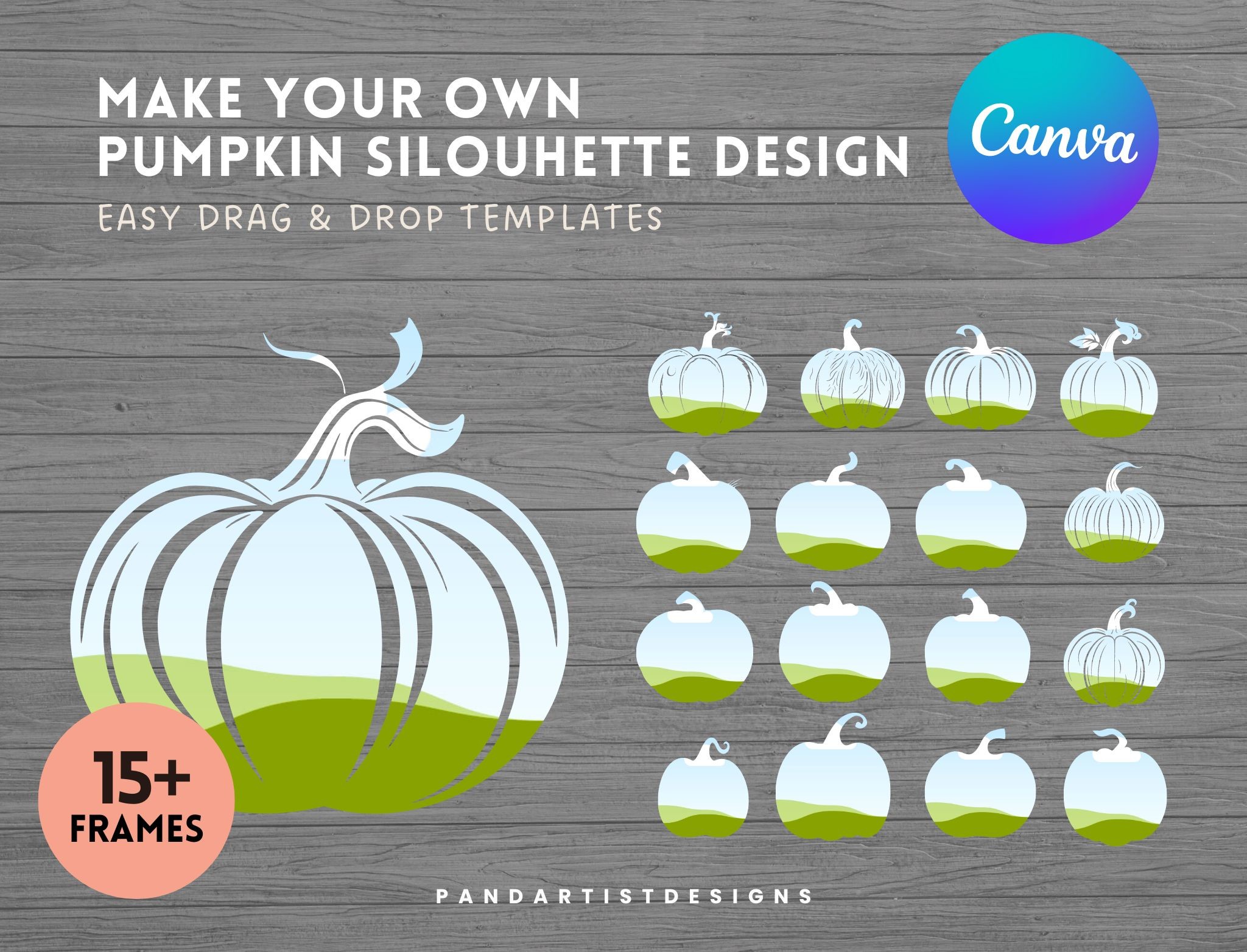 Canva Frames Bundle Graphic by PandArtistDesign · Creative Fabrica