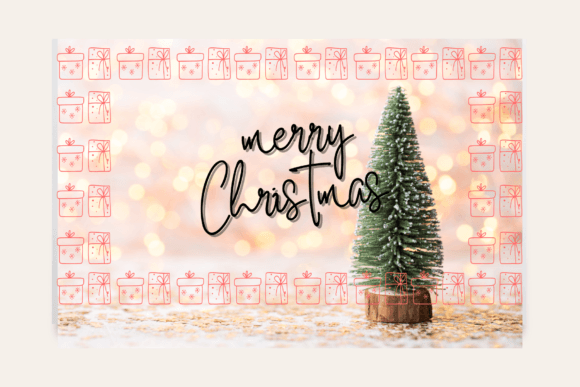 Christmas Doodle Font - Preview 4