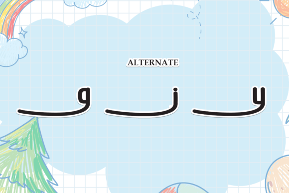 Drawing Font - Preview 6