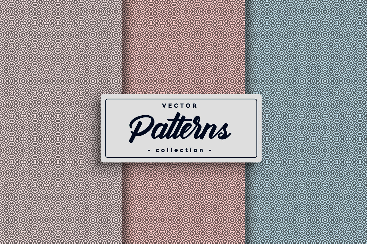 Hexagonal Seamless Line Pattern Vector Graphic by saro shop · Creative ...