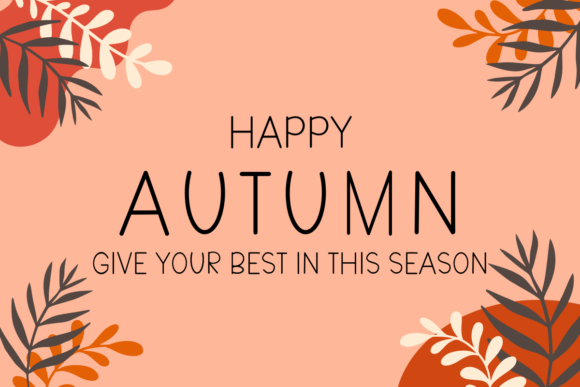 Love Fall Font PNG with transparent background - Preview 1