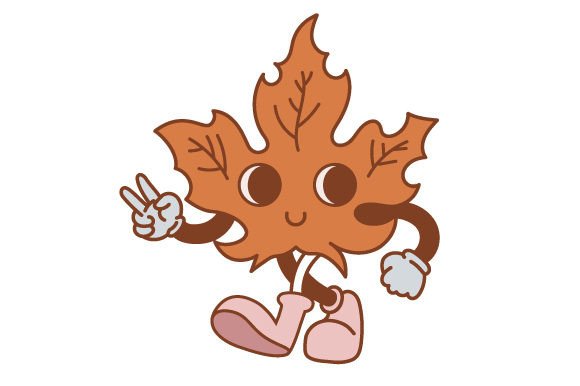 Groovy Little Leaf