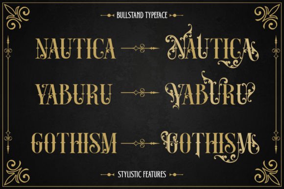 Bull Stand Font - Preview 5