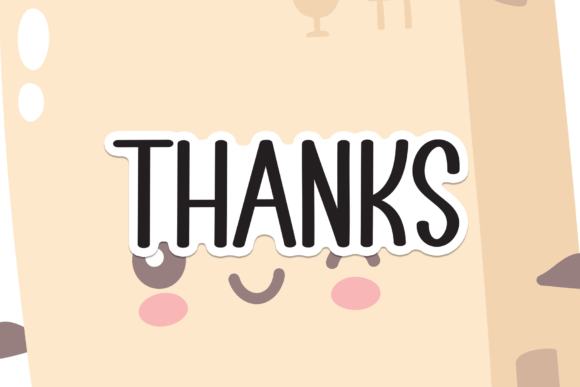 Cartoon Box Font - Preview 6
