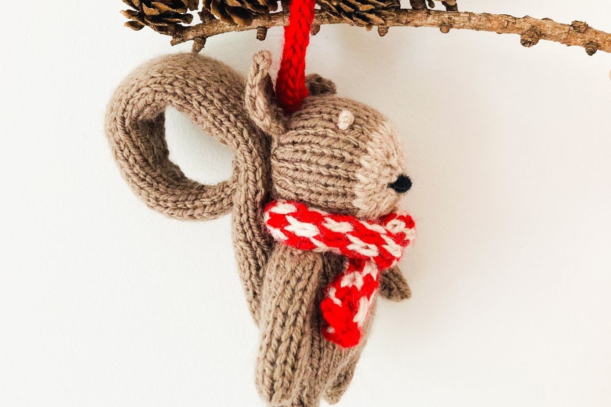 Christmas Decor Squirrel · Creative Fabrica