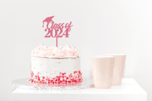 Class of 2024 Cake Topper SVG Graphic by Anastasia Feya · Creative Fabrica