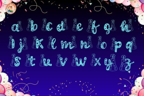 Happy Birthday Font - Preview 2
