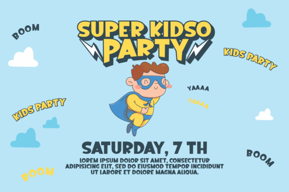 Kids Spidy Font PNG with transparent background - Preview 1
