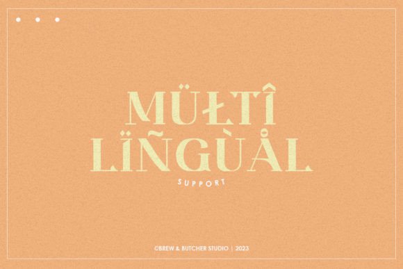 Melbo Font PNG with transparent background - Preview 3