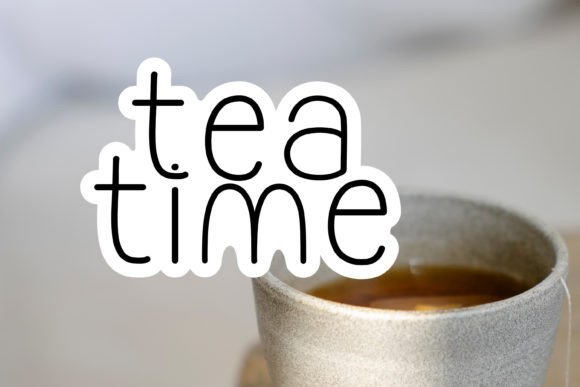 New Born Font PNG with transparent background - Preview 3