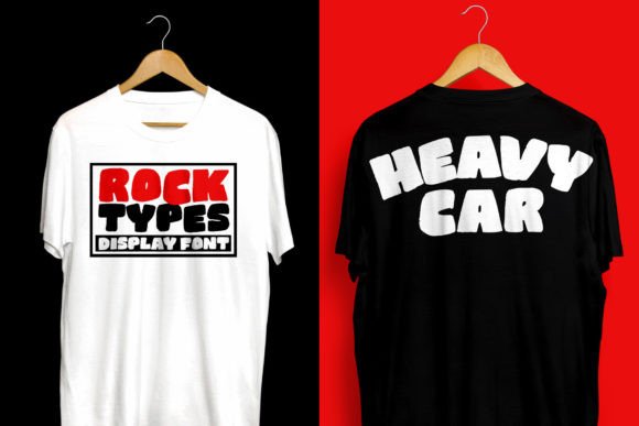 Rocktypes Font PNG with transparent background - Preview 3