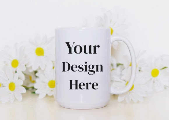 15oz Mug Mockup Coffee Cup Mockup Graphics 1