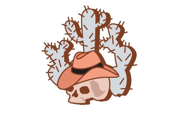 Skull and Cactuses
