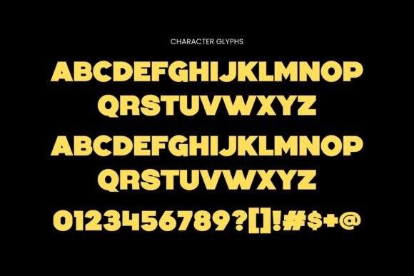 Almost Textual Font - Preview 5