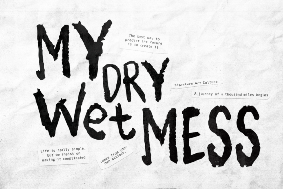 Awry Font - Preview 1