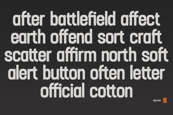 Bargo Font - Preview 5