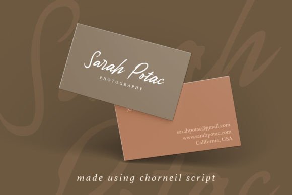 Chorneil Script Font - Preview 4