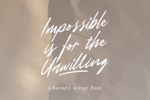 Chorneil Script Font - Preview 5