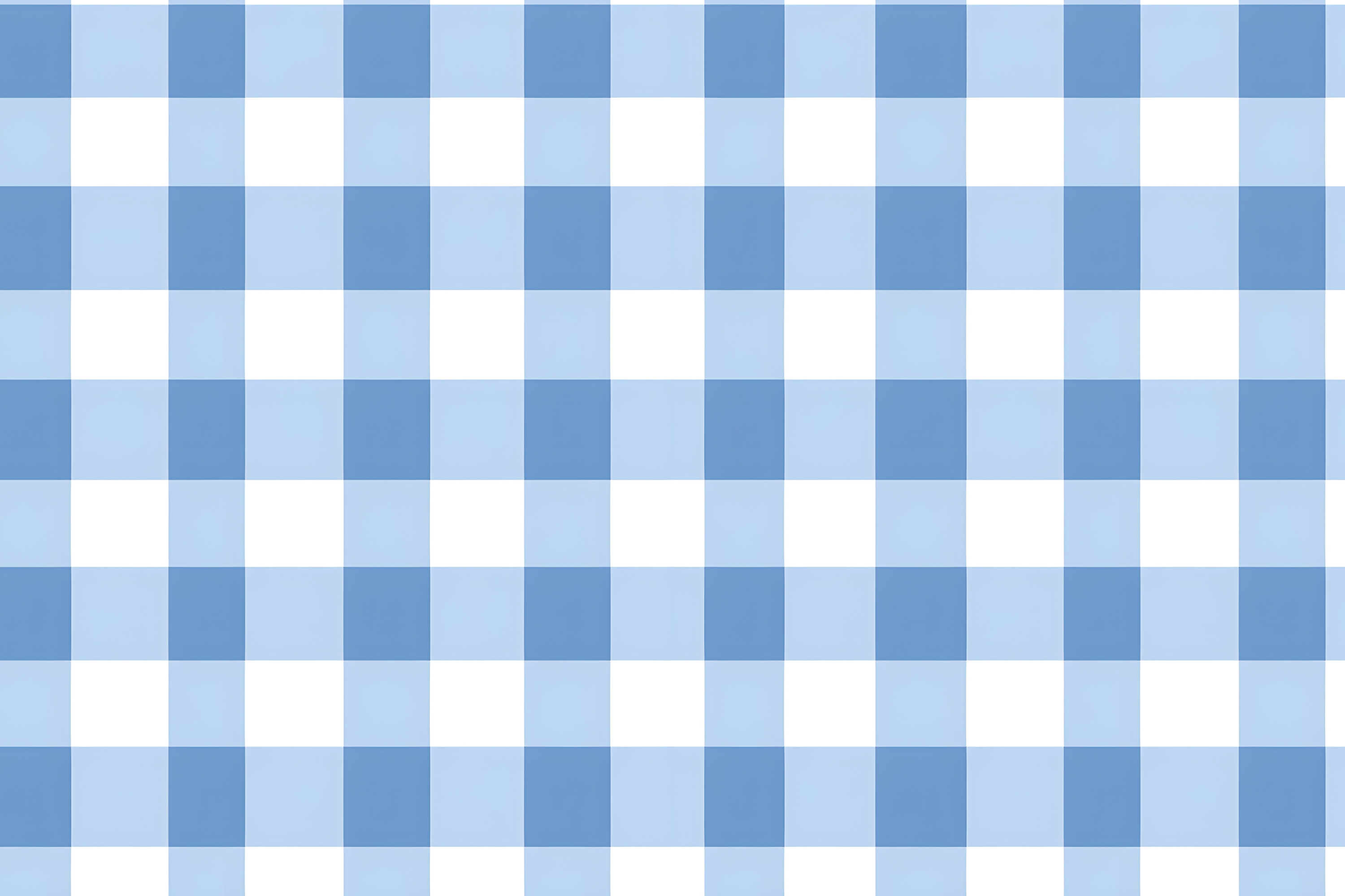 Colorful Blue Gingham Seamless Pattern