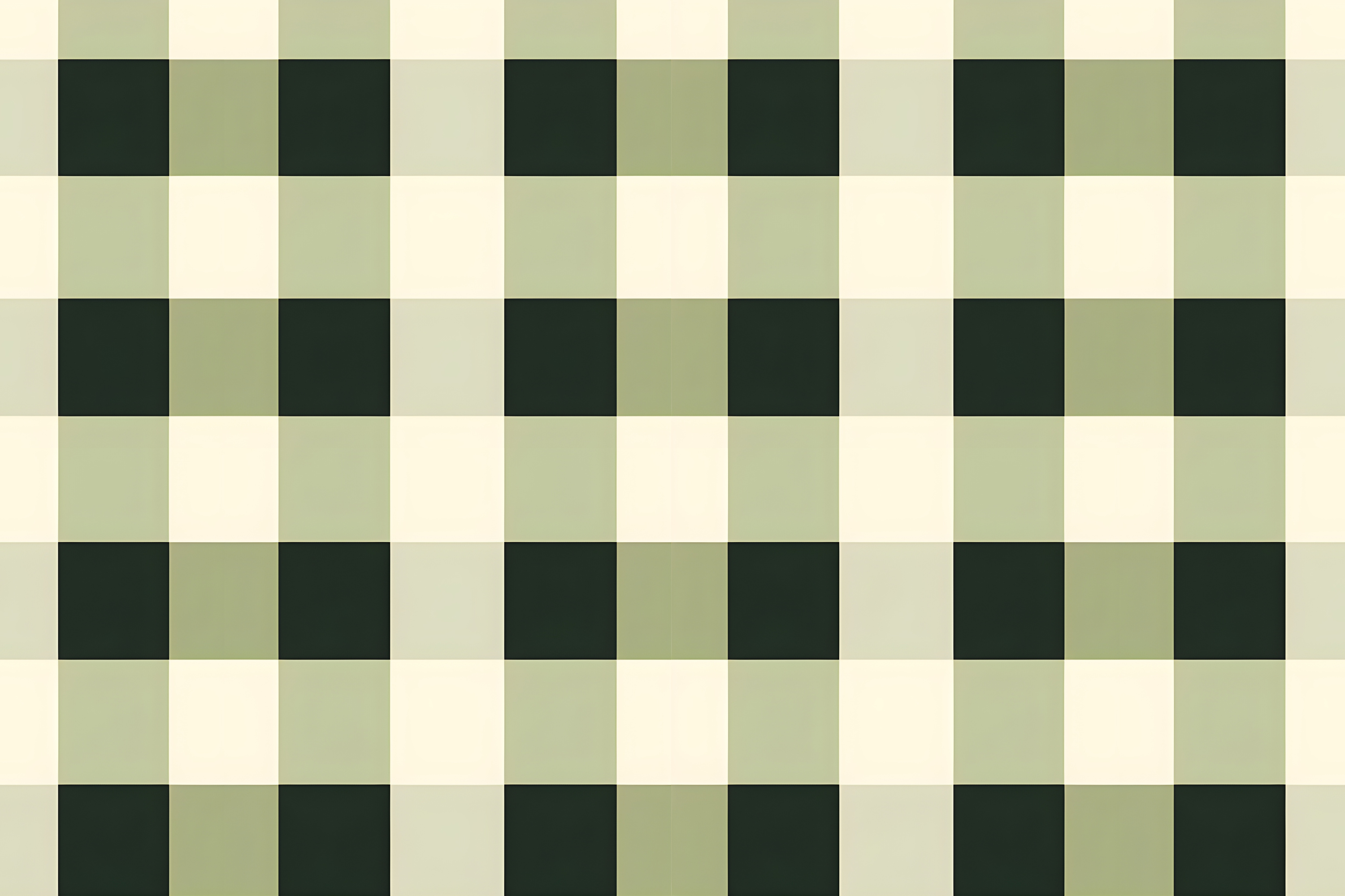 Colorful Green Gingham Seamless Pattern