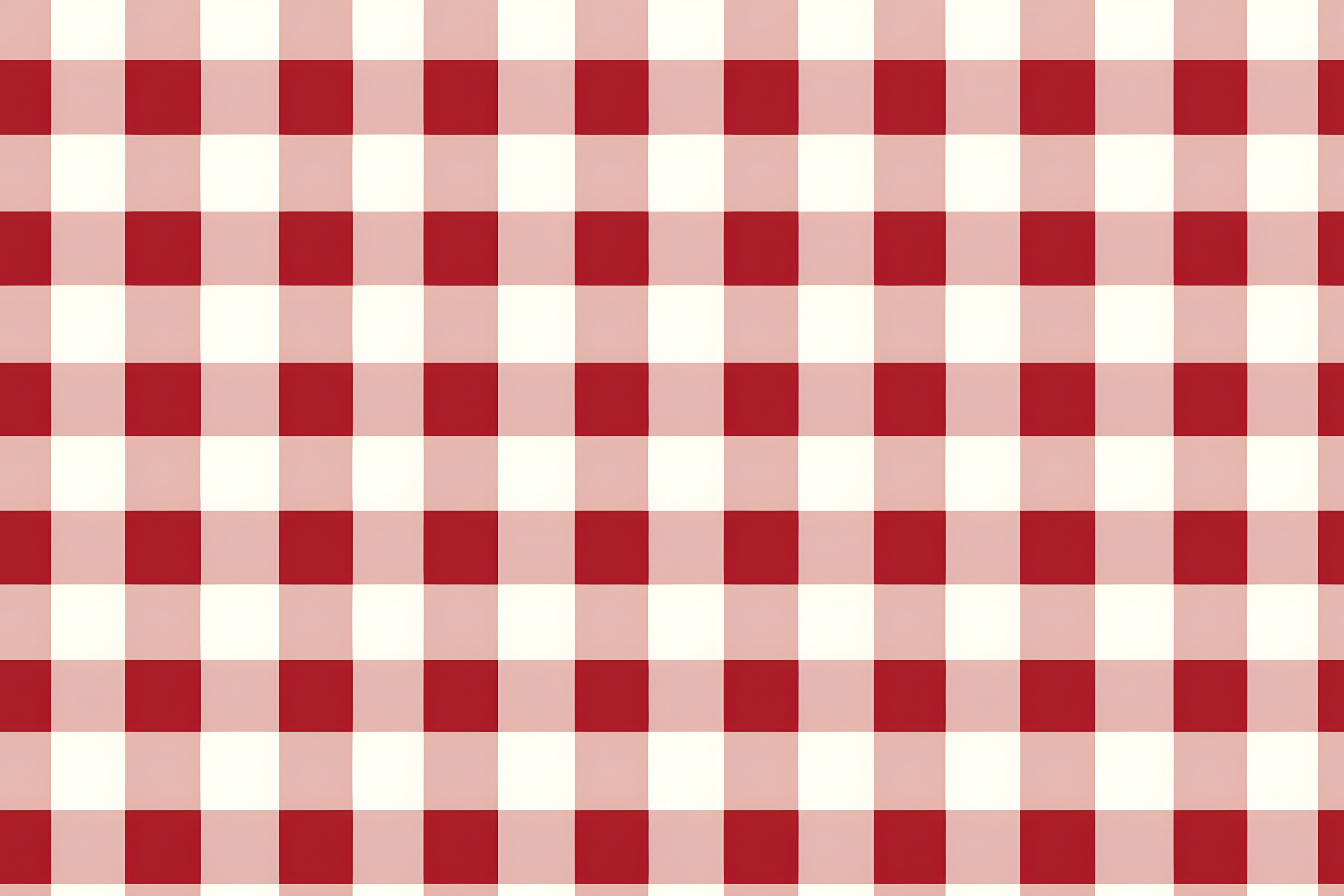 Colorful Red Gingham Seamless Pattern