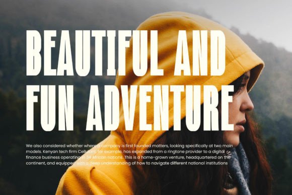 Contexts Font - Preview 4