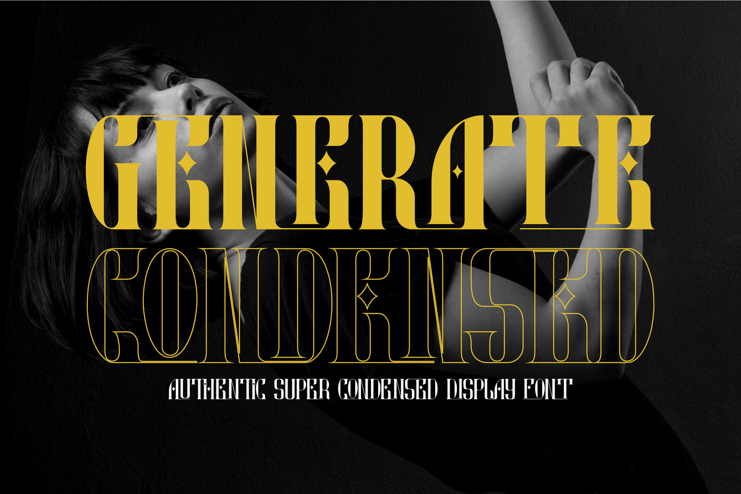 Generate Condensed Font preview