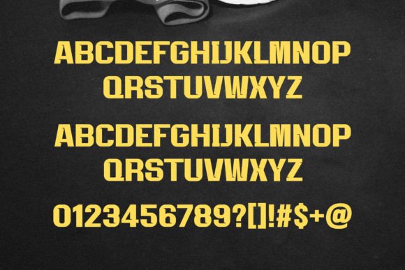 Games Font PNG with transparent background - Preview 4