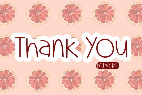 Grapefruit Font - Preview 5